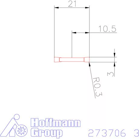 Garant Le- / beszúró lapka 3 mm
