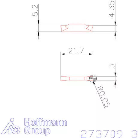 Garant Le- / beszúró lapka 3 mm