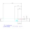 Garant Beszúró esztergakéstartó 16/4 mm