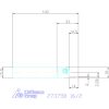 Garant Leszúró esztergakéstartó 16/2 mm