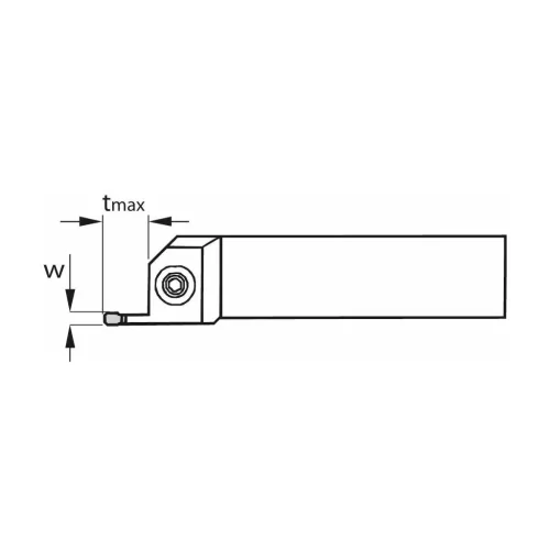 Garant Leszúró esztergakéstartó 25/1,5 mm