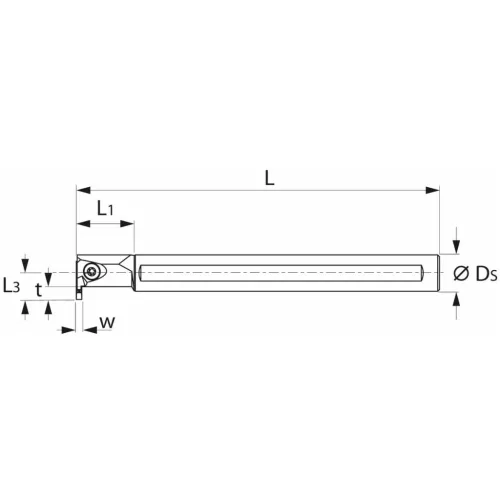 Garant Furatkés beszúró esztergáláshoz 32/6 mm