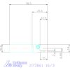 Garant Eco beszúró esztergakés 16/3 mm
