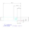Garant Eco beszúró esztergakés 20/4 mm
