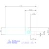 Garant Eco beszúró esztergakés 25/4 mm