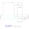 Garant Eco beszúró esztergakés 25/6 mm