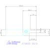 Garant Eco beszúró esztergakés 20/3 mm