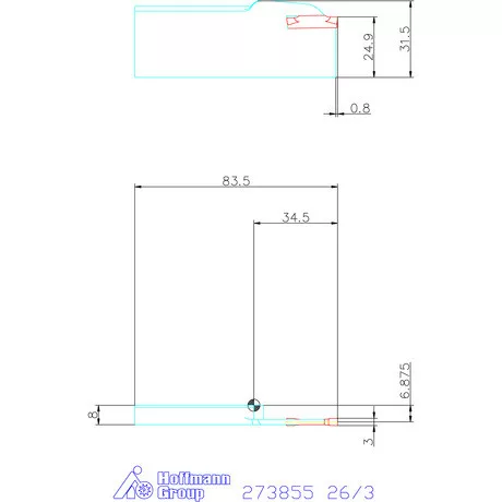 Garant Eco beszúró penge megerősített 26/3 mm
