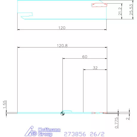 Garant Eco beszúró penge 26/2 mm