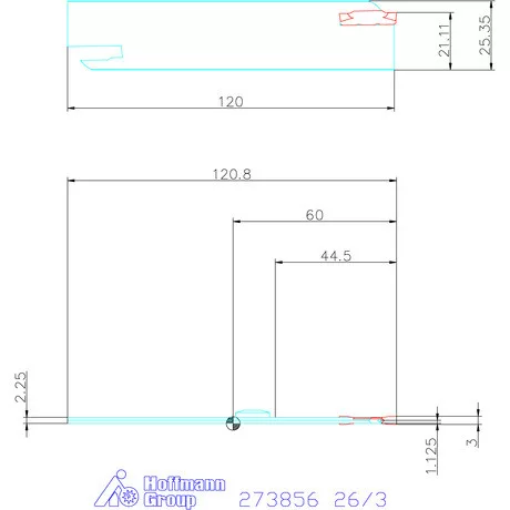Garant Eco beszúró penge 26/3 mm
