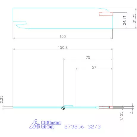 Garant Eco beszúró penge 32/3 mm
