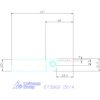 Garant Eco beszúró esztergakés 20/4 mm
