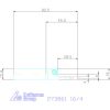 Garant Eco beszúró esztergakés 16/4 mm