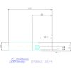 Garant Eco beszúró esztergakés 20/4 mm