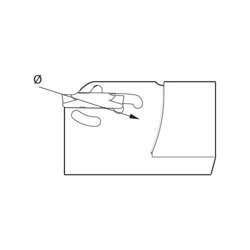 Garant Eco beszúró penge megerősített 26/3L mm