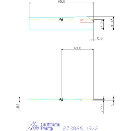 Garant Eco beszúró penge 19/2 mm
