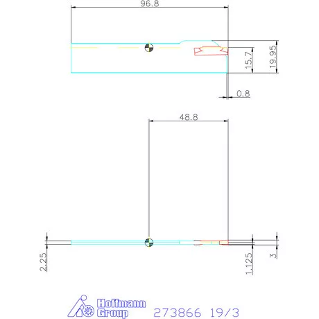Garant Eco beszúró penge 19/3 mm