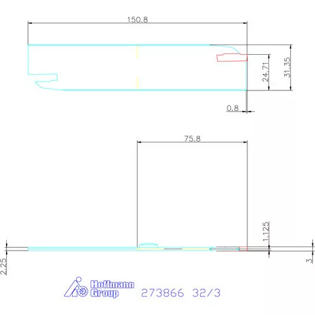 Garant Eco beszúró penge 32/3 mm
