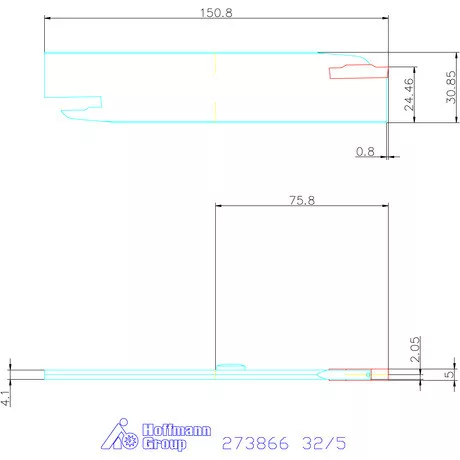 Garant Eco beszúró penge 32/5 mm