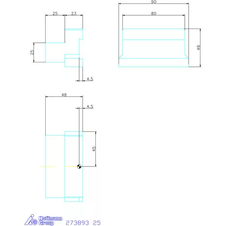 Garant Eco alaptartó 25 mm