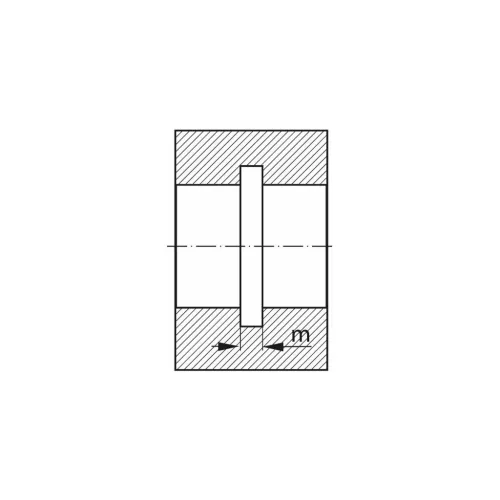 Garant Beszúró lapka balos 0,5 mm