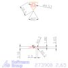 Garant Beszúró lapka balos 2,65 mm