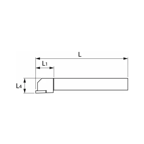 Garant Beszúró esztergakés 25 mm