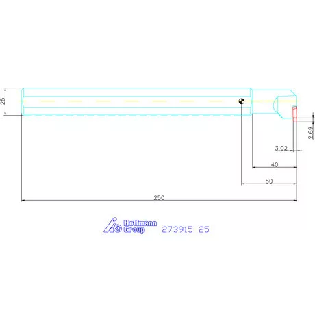 Garant Furatkés 25 mm