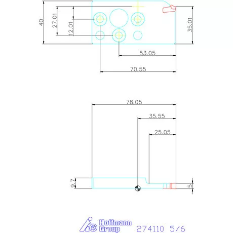 Garant Medium-Plus lapkatartó radiális beszúráshoz 5/6 mm