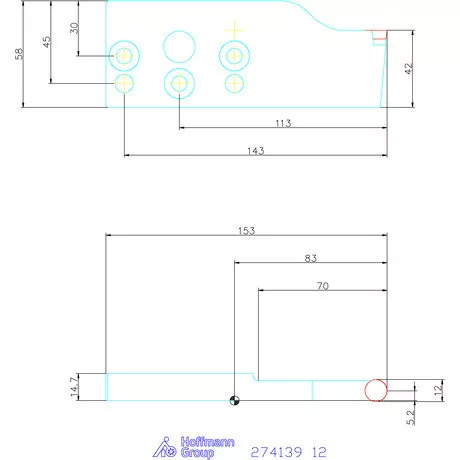 Garant Heavy-Duty radiális lapkatartó 12 mm