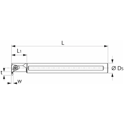 Garant Furatkés beszúró esztergáláshoz 20/2L
