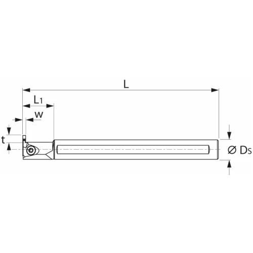 Garant Furatkés beszúró esztergáláshoz 20/3