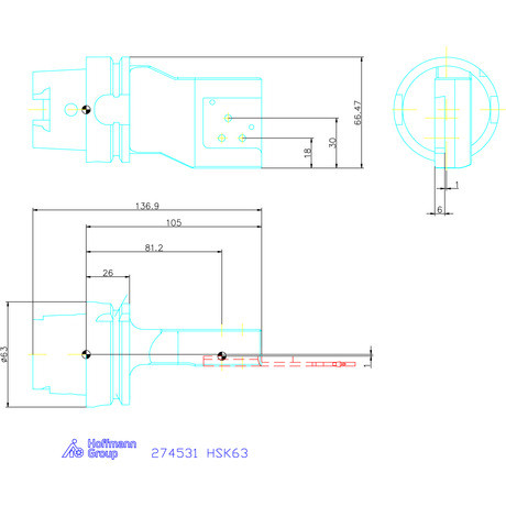Garant Vario plus Eco alaptartó HSK63