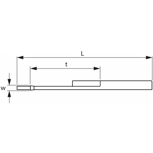 Vario plus Eco Y lapkatartó  3 mm
