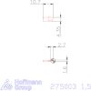Garant Beszúró lapka Egyenes élek 1,5 mm