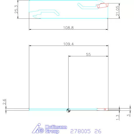 Holex Leszúró penge 26 mm