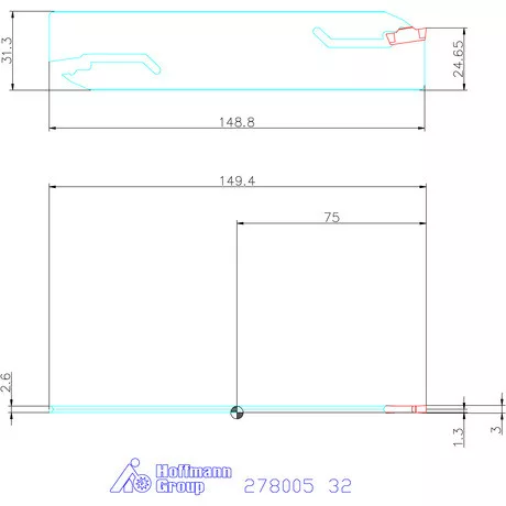 Holex Leszúró penge 32 mm