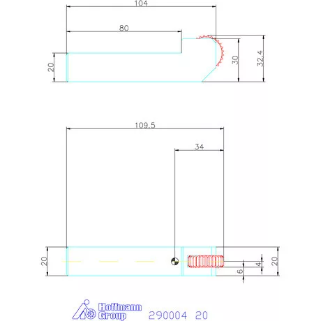 Zeus Gépi villa univerzális 20 mm