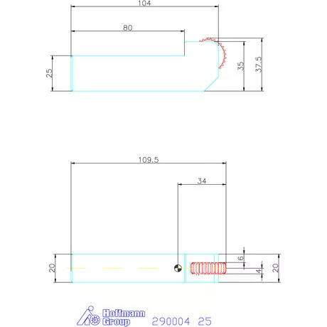 Zeus Gépi villa univerzális 25 mm