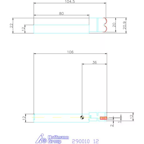 Zeus Gépi villa univerzális 12 mm