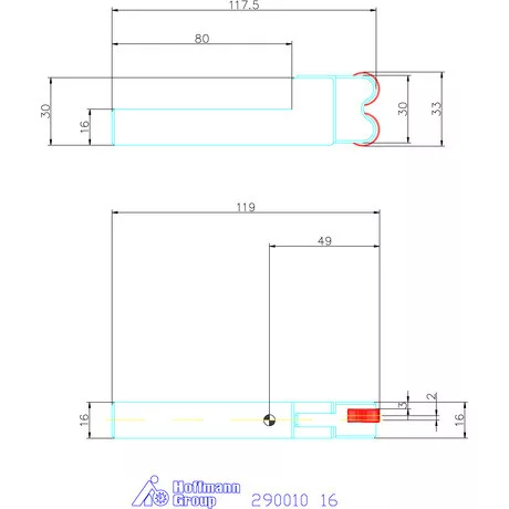 Zeus Gépi villa univerzális 16 mm