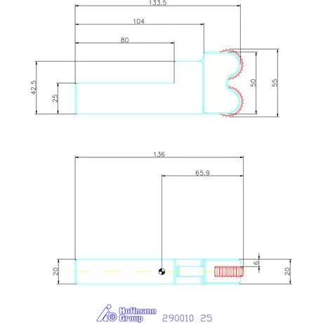 Zeus Gépi villa univerzális 25 mm