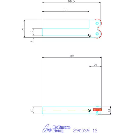 Zeus Eco ECO gépi villa jobbos 12 mm