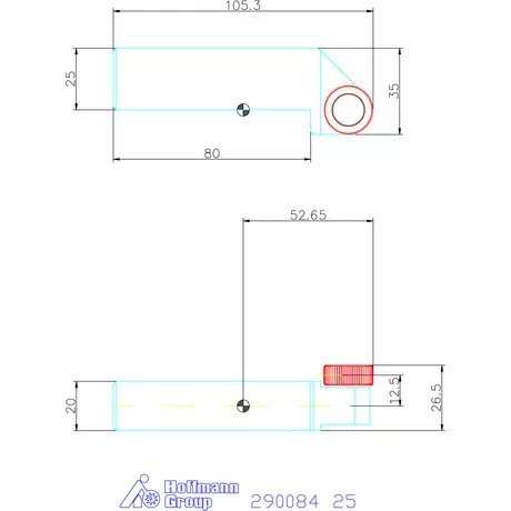 Zeus Gépi villa univerzális 25 mm