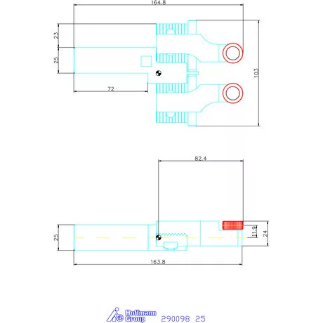 Zeus Gépi villa univerzális 25 mm
