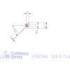Zeus Recéző görgő PM 10X4/1,0 mm
