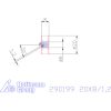 Zeus Recéző görgő PM 20X8/1,2 mm