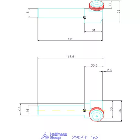 Zeus Eco ECO recéző marószerszám jobbos 16X mm