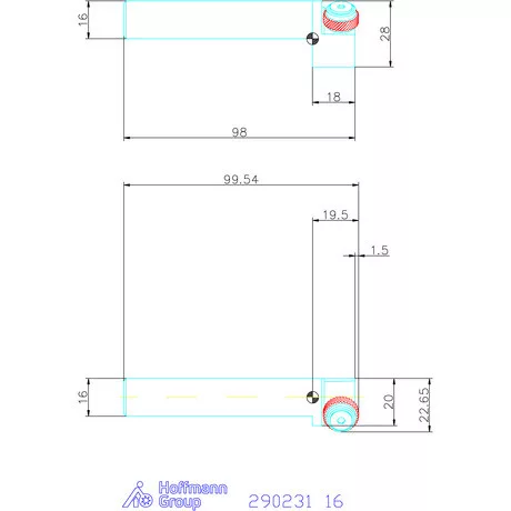 Zeus Eco ECO recéző marószerszám jobbos 16 mm