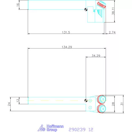 Zeus Eco ECO recéző marószerszám jobbos 12 mm